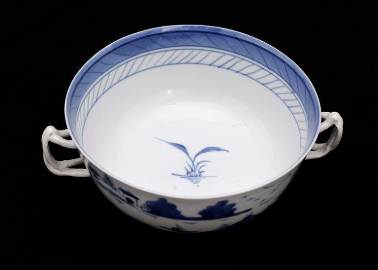 SKÅL med LOCK, Kina. 1800-talets första hälft.