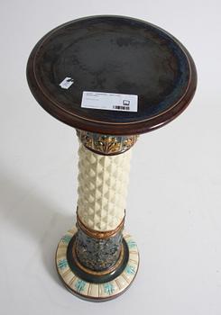 PIEDESTAL, majolika, Rörstrand.
