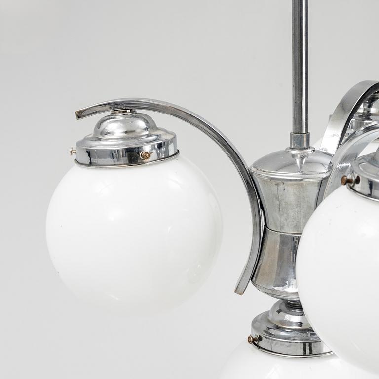 Taklampa Art Deco-stil 1900-talets andra hälft.