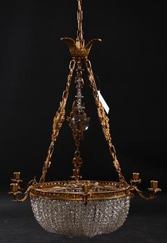 LJUSKRONA, nyrokoko, sent 1800-tal. H 80.