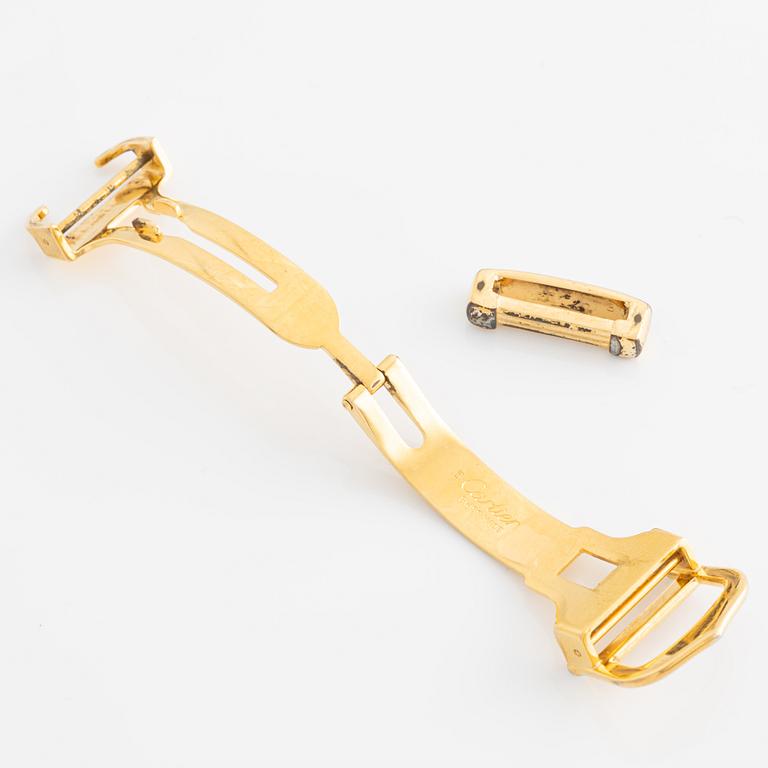 must de Cartier, Tank, armbandsur, 20,5 x 20 (28) mm.