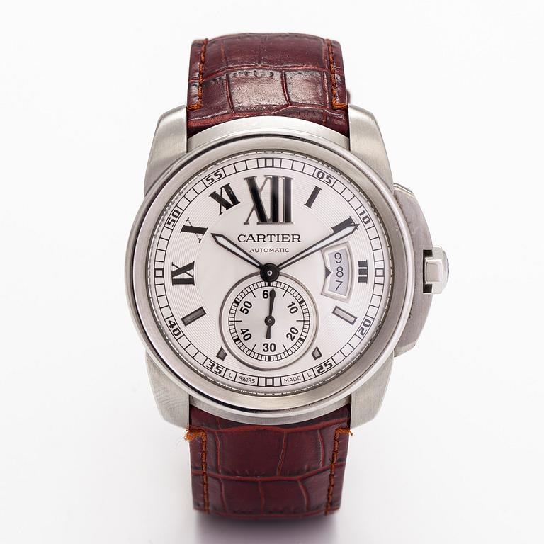 Cartier, Calibre de Cartier, wristwatch, 42 mm.