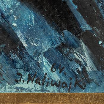 Jan Naliwajko, oil on canvas, signed and dated  64.