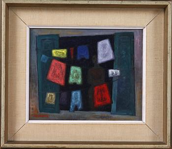 WALDEMAR LORENTZON, olja på duk, sign.