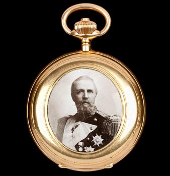 A gold gentleman's pocket watch, Robert Calamer.