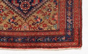 Gallerimatta, antik/semiantik Malajir, ca 365 x 105 cm.