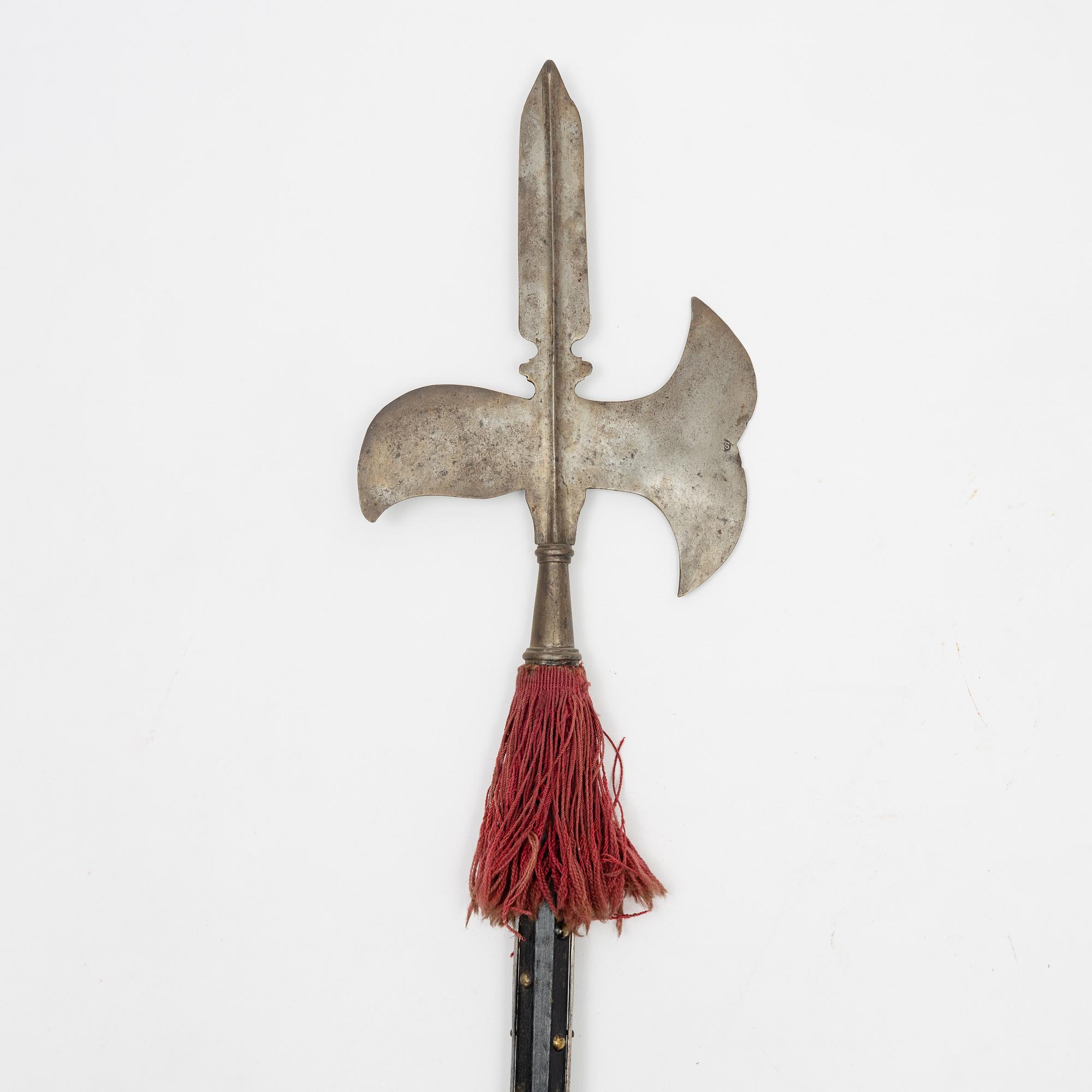 A  decorative halberd, 19th Century.