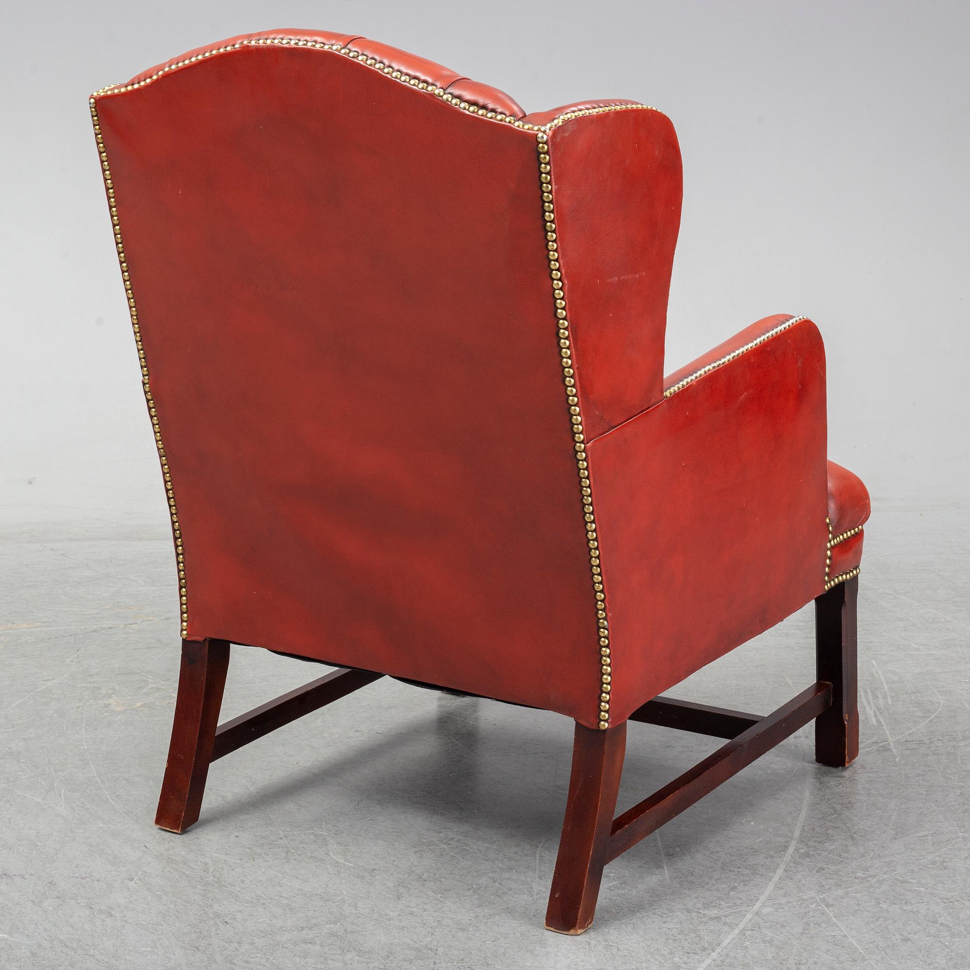 A armchair from the second half of the 20th century.