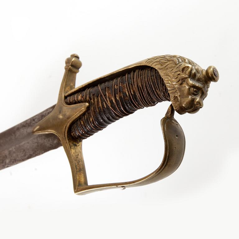 HUSARSABEL, Österrike, 1700-tal.