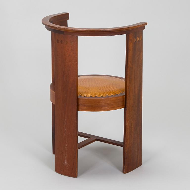 Eliel Saarinen, A prototype armchair 'Hannes' manufactured early 1980s.