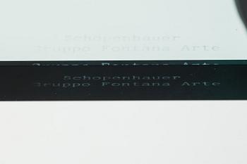 SOFFBORD, "Tavolo con ruote", Gae Aulenti, Fontana Arte, Italien.