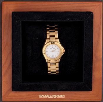 ARMBANDSUR, dam, Baume & Mercier Classic, 18K guld, armband guld. 2005.