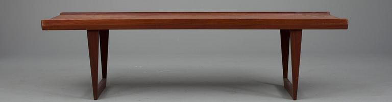 BORD, teak, "Surfboard" Peter Løvig Nielsen, Danmark 1960-tal.