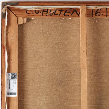 CO HULTÉN, oil on canvas, signed and dated -62.
