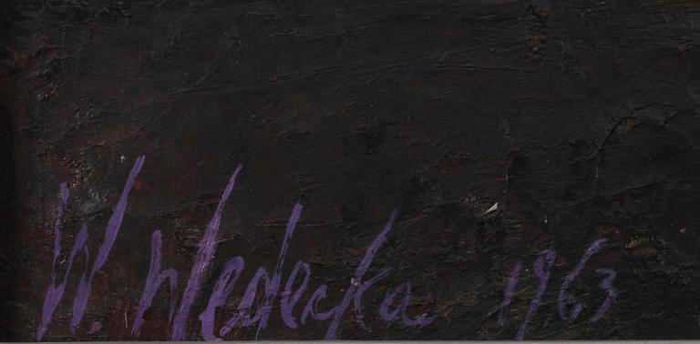 W.WEDECKA, (POLEN) olja på duk. sign. och dat. 1963.