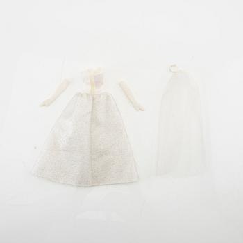 Bild-Lilli doll Germany 1956-64 and various clothes including Lilly clothes.
