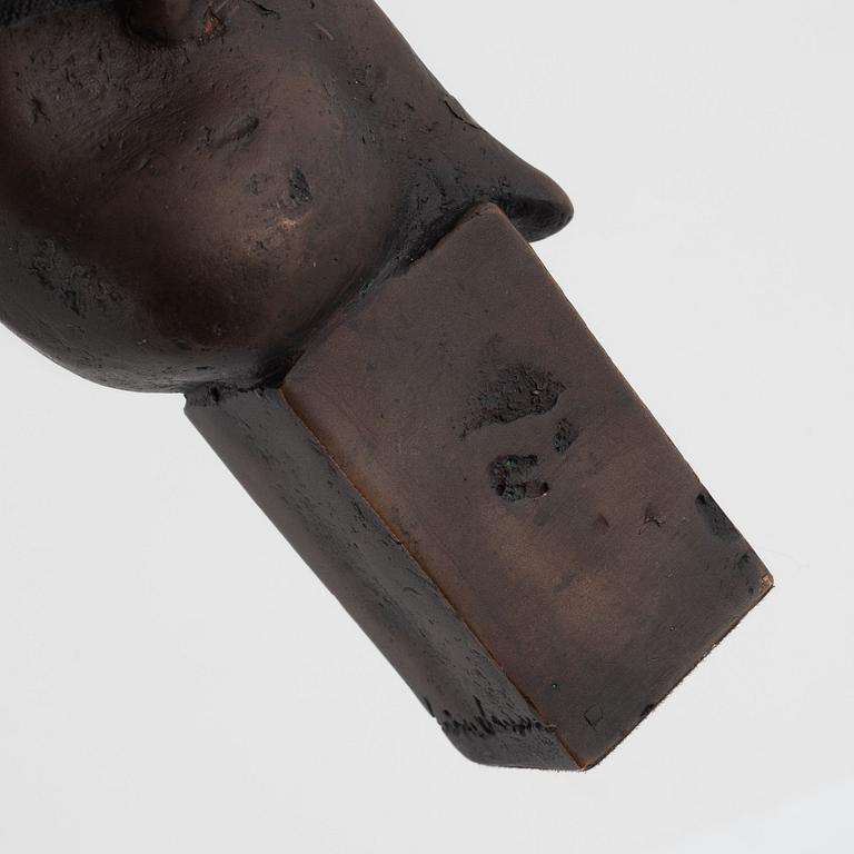 Lisa Larson, sculpture, bronze, signed and numbered 674.