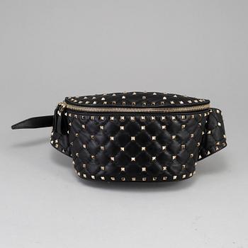 VALENTINO, "Rockstud spike bumbag".