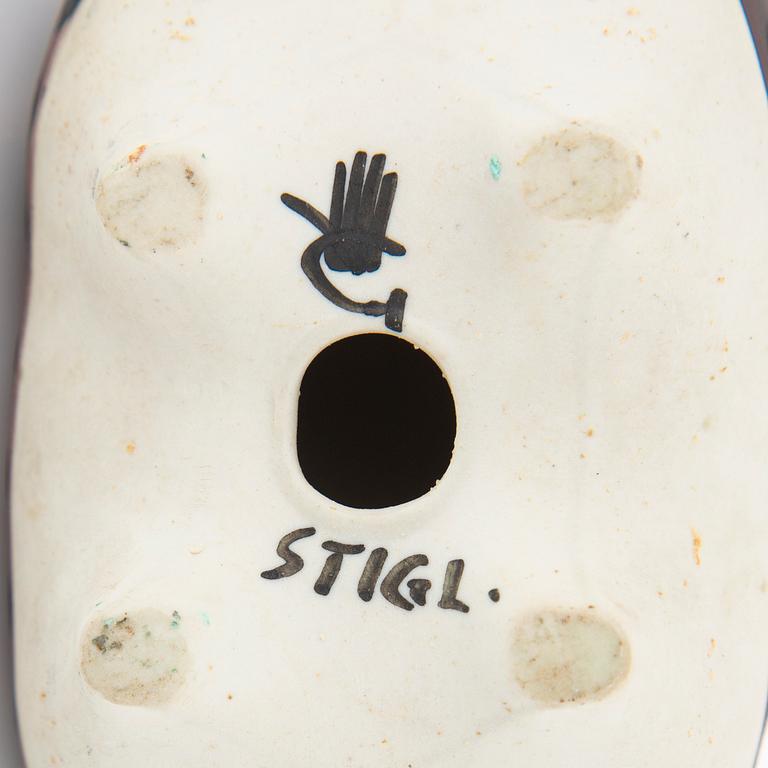 Stig Lindberg, figurin, "Springare", Gustavsbergs studio.