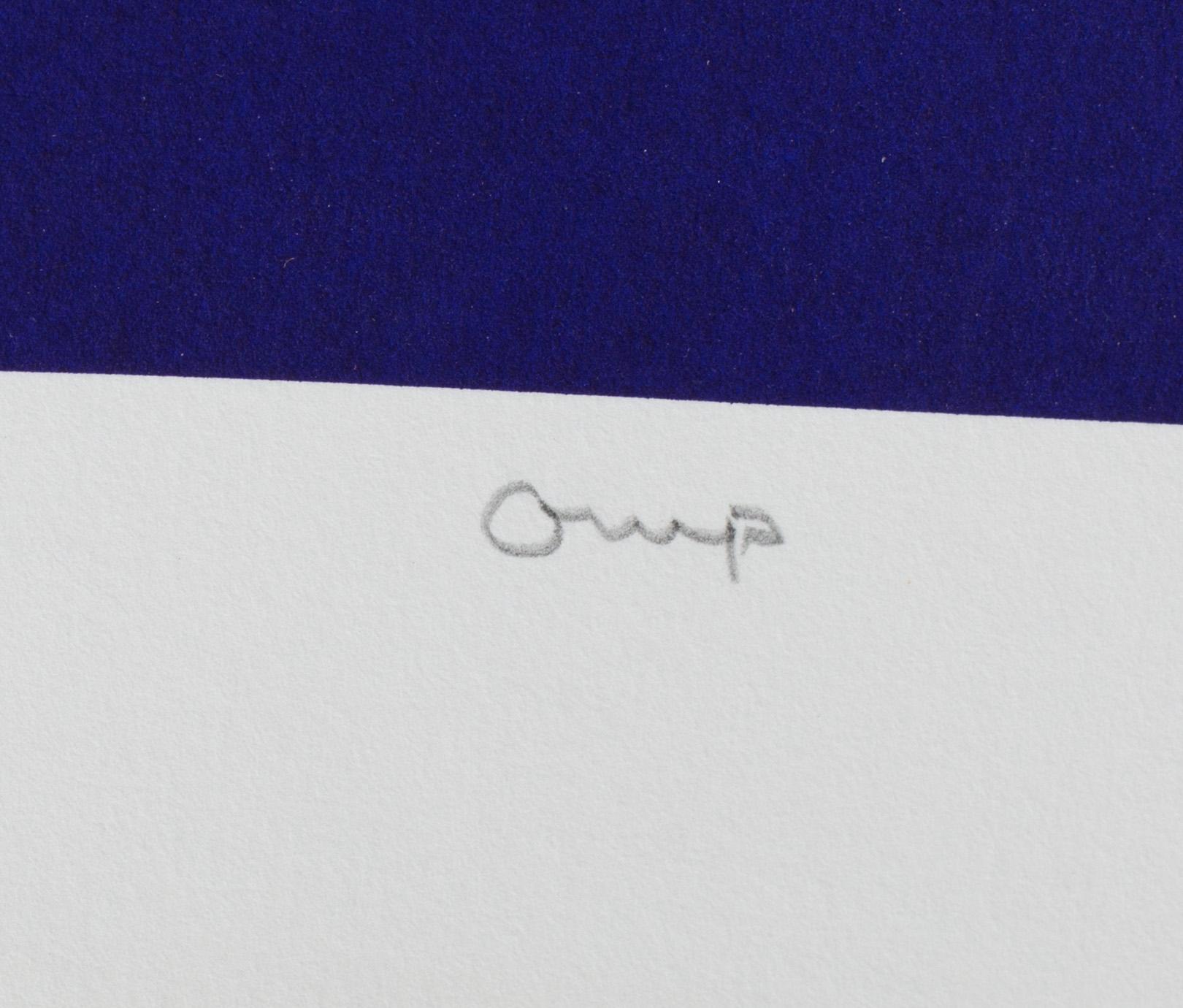 BENGT ORUP, färglitografi, signerad och numrerad 93/120.