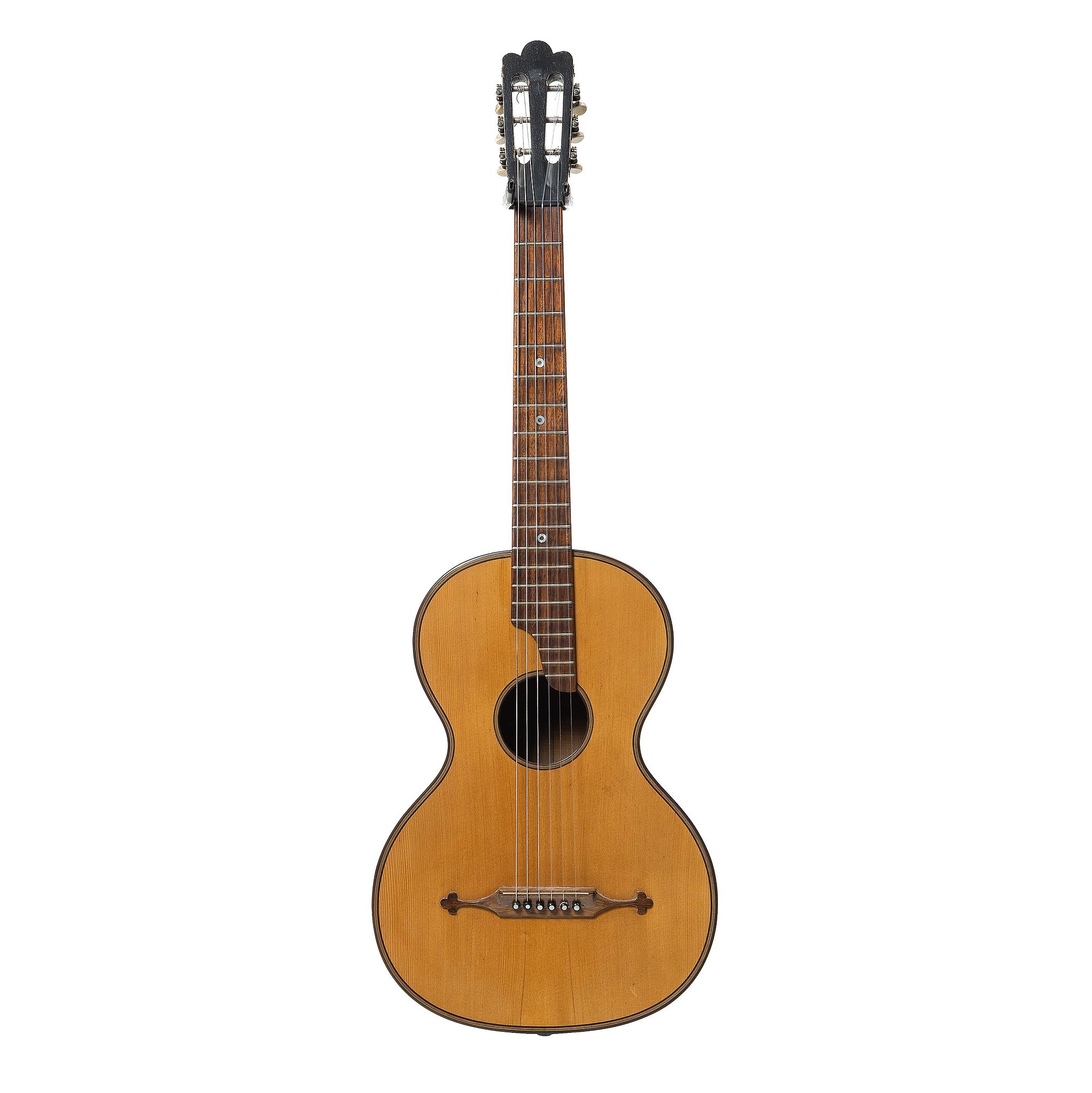 Richard Jacob, akustisk gitarr, 1913, Tyskland.