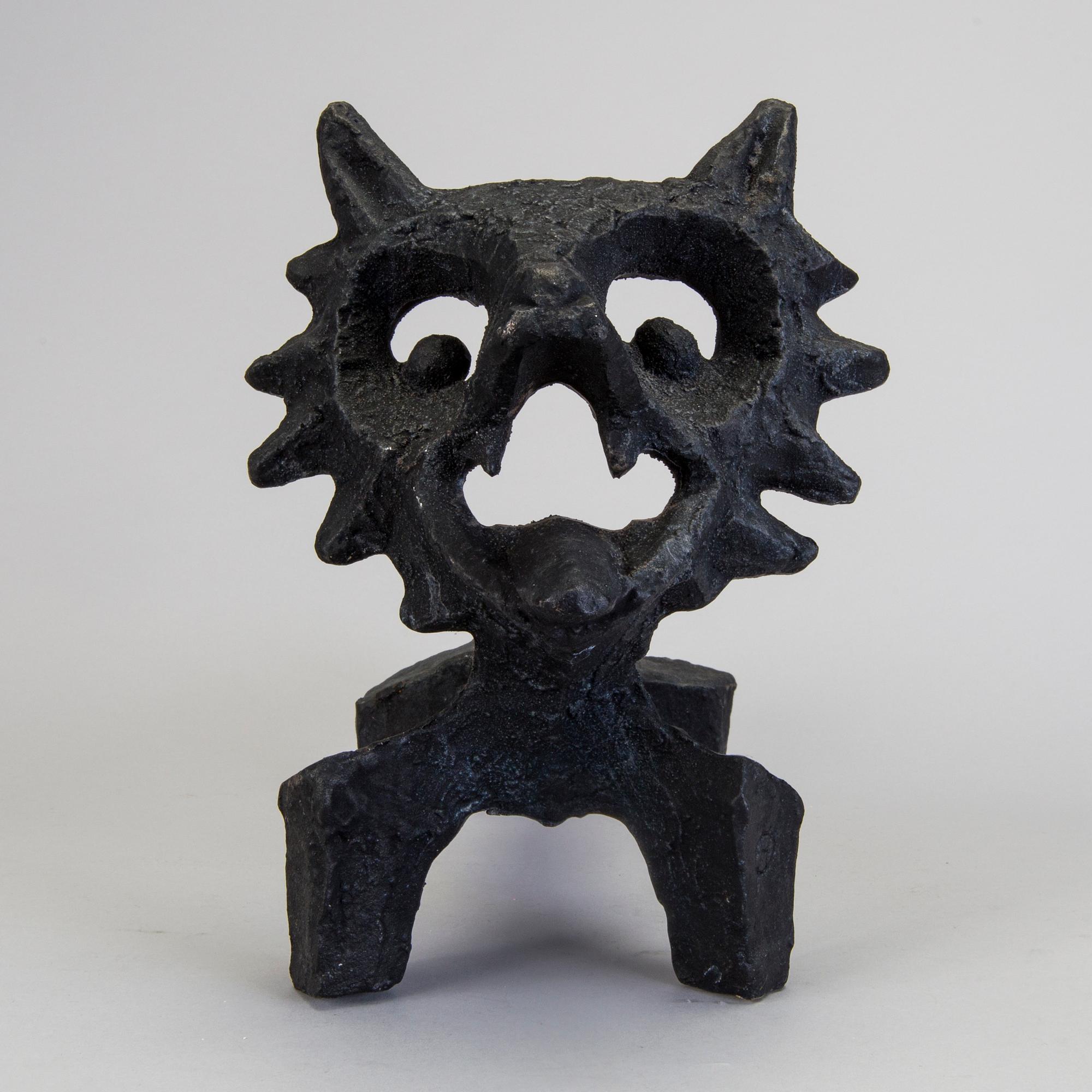 ELDHUND, gjutjärn, "Räven", Olle Hermansson, Husqvarna, 1960-tal.