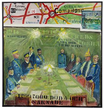 Gösta Werner, The Armistice in the Compiègne Forest 1918.