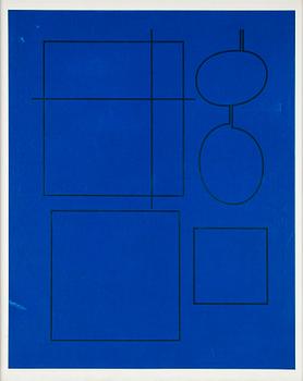 Ole Schwalbe, oil on canvas, signed and dated 1962 on verso.