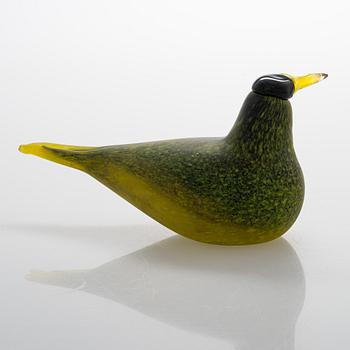 Oiva Toikka, A glass bird, signed O. Toikka Nuutajärvi.