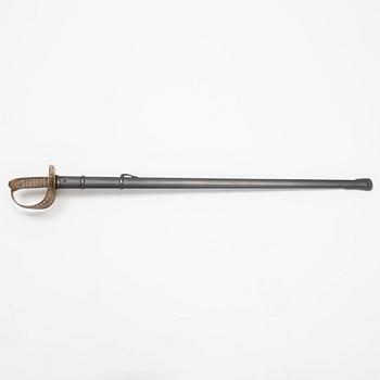 A Swedish cavalry saber.