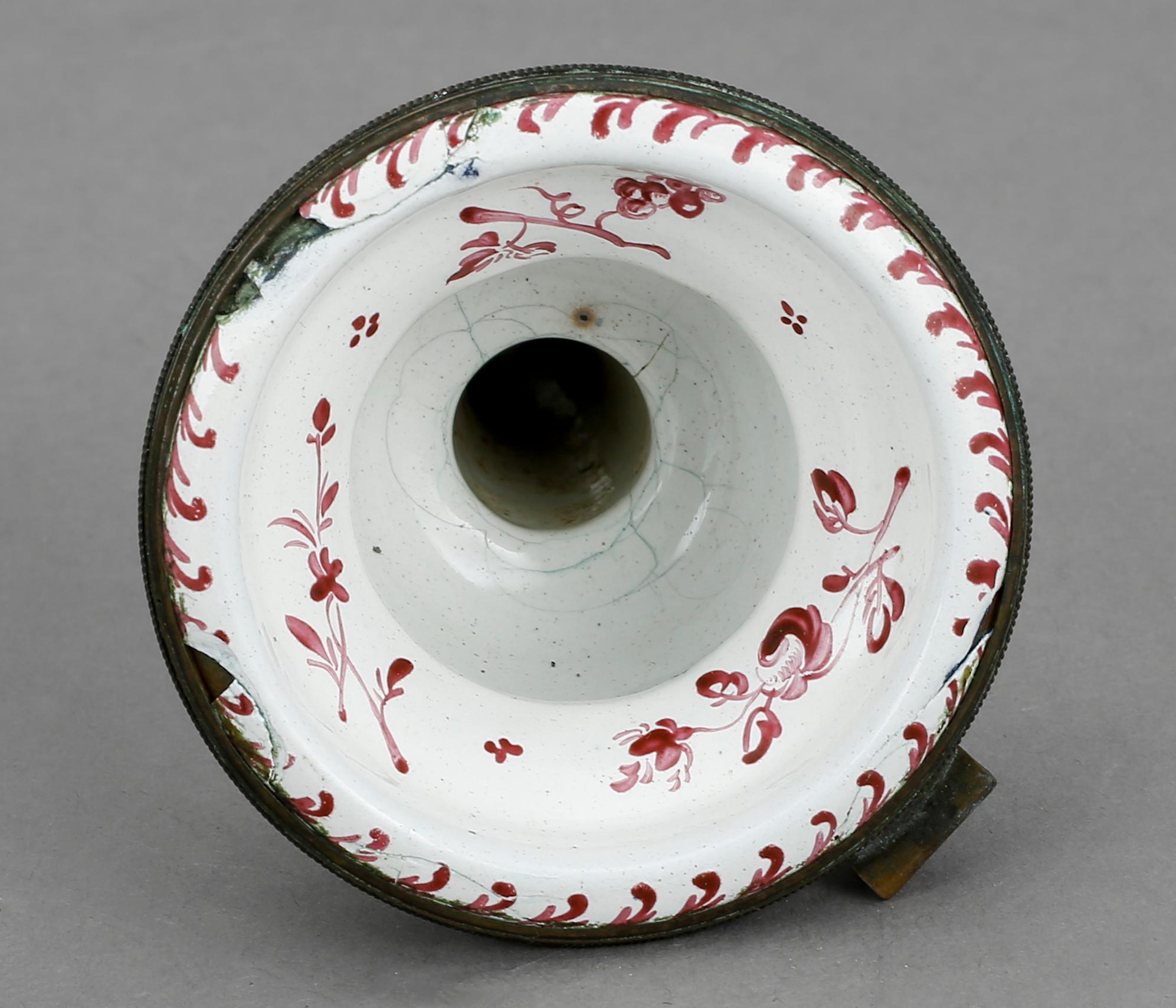 VINTRATT, emalj, 1700-tal.