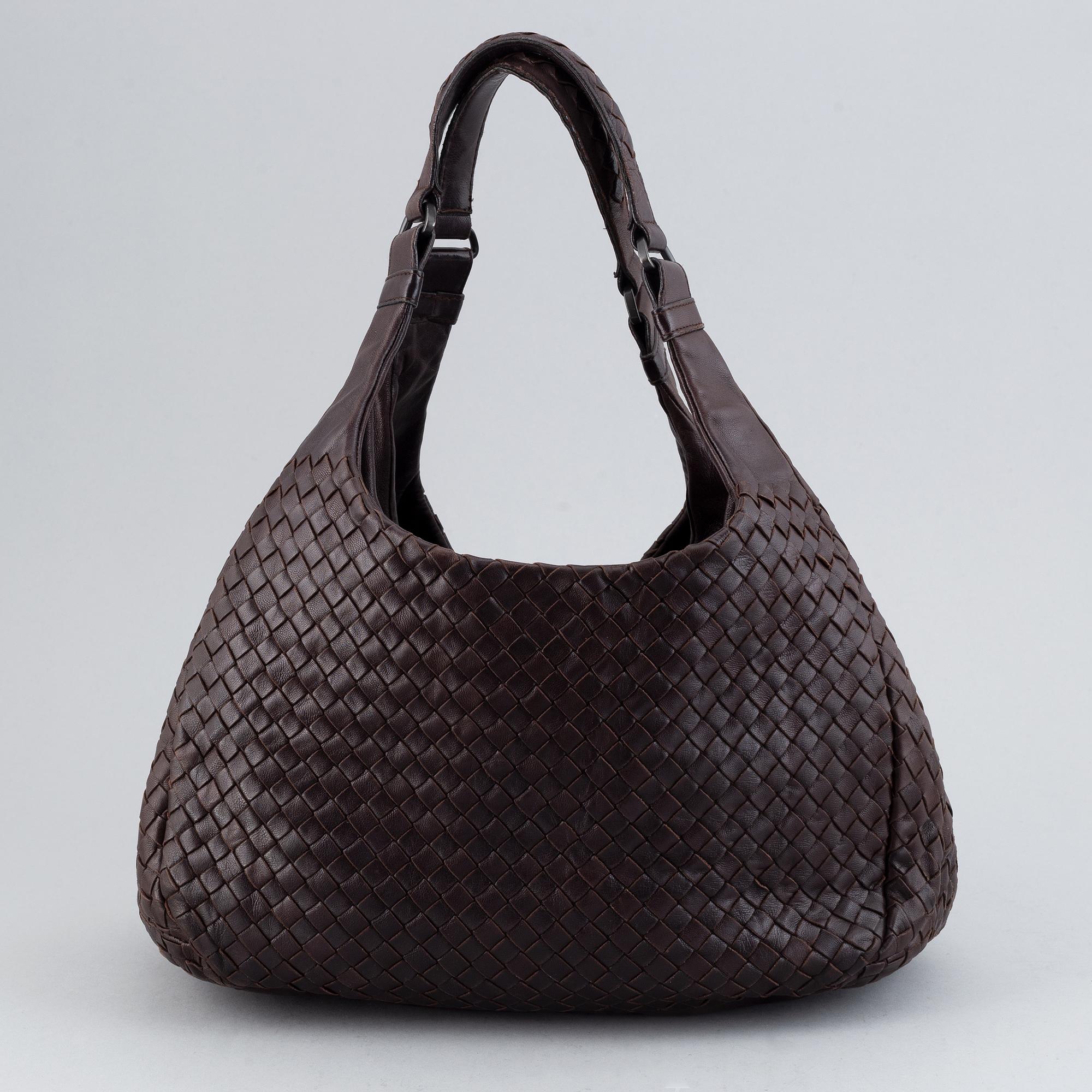 Bottega Veneta, a leather bag.