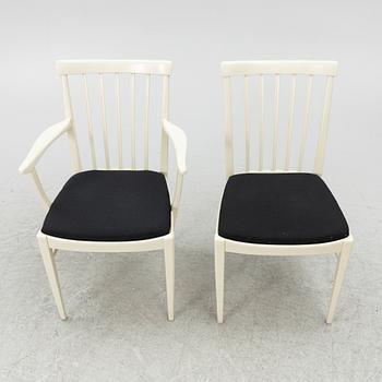 Carl Malmsten, an eight part dining group, "Herrgården", Åfors, second half of the 20th century.