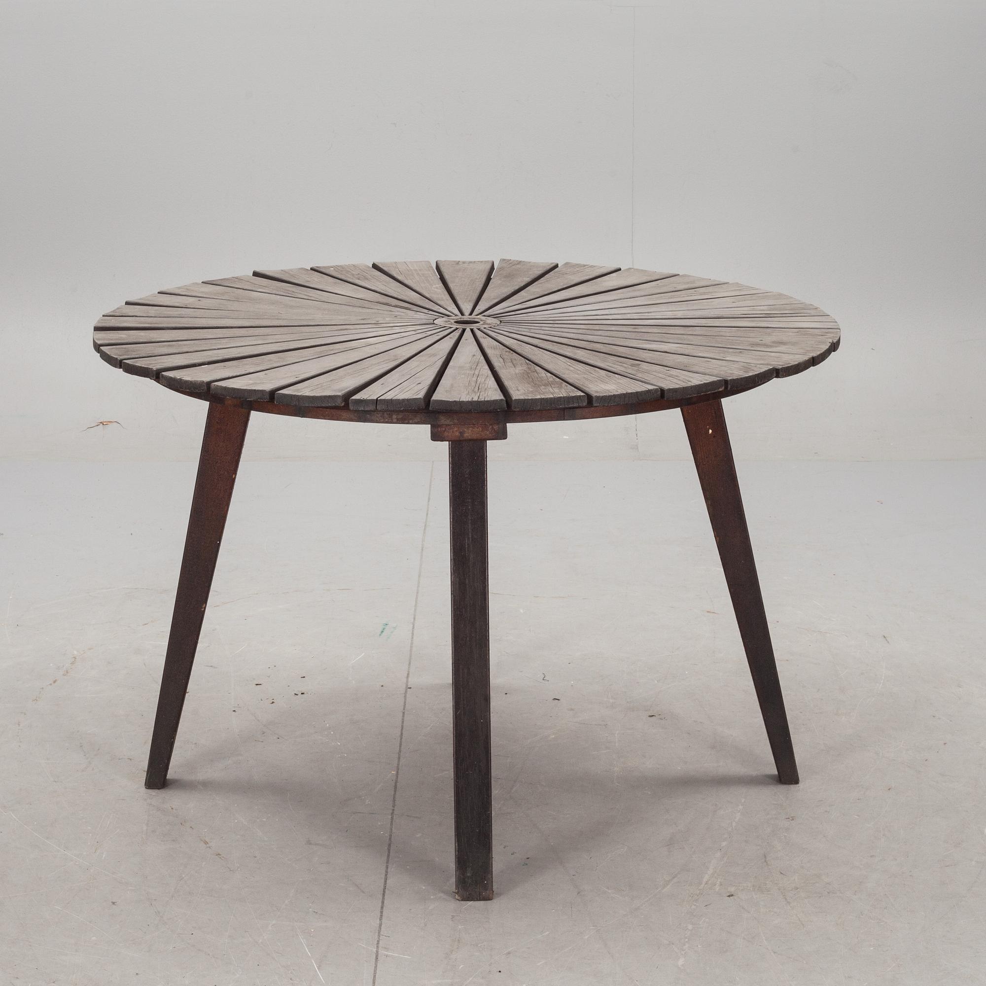 TRÄDGÅRDSMÖBLEMANG, 5 delar, 1900-tal.