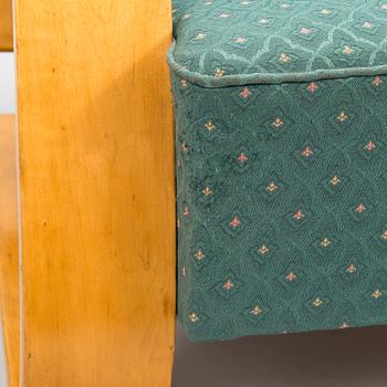 Alvar Aalto, a mid-20th century armchair modell 38 'Tank' for Huonekalu- ja Rakennustyötehdas A.B.