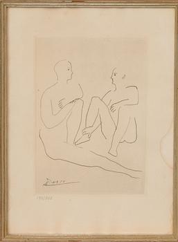 PABLO PICASSO, fotogravyr, numrerad 195/300.