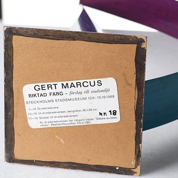 Gert Marcus, Skiss till "Di-edersekvensen".