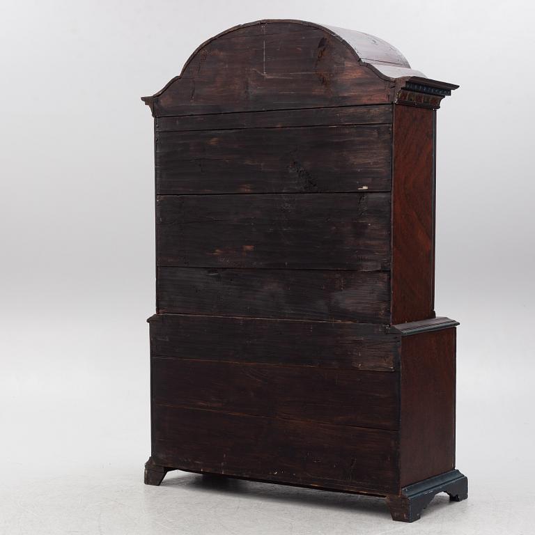 A painted cabinet, 18th/19th Century.