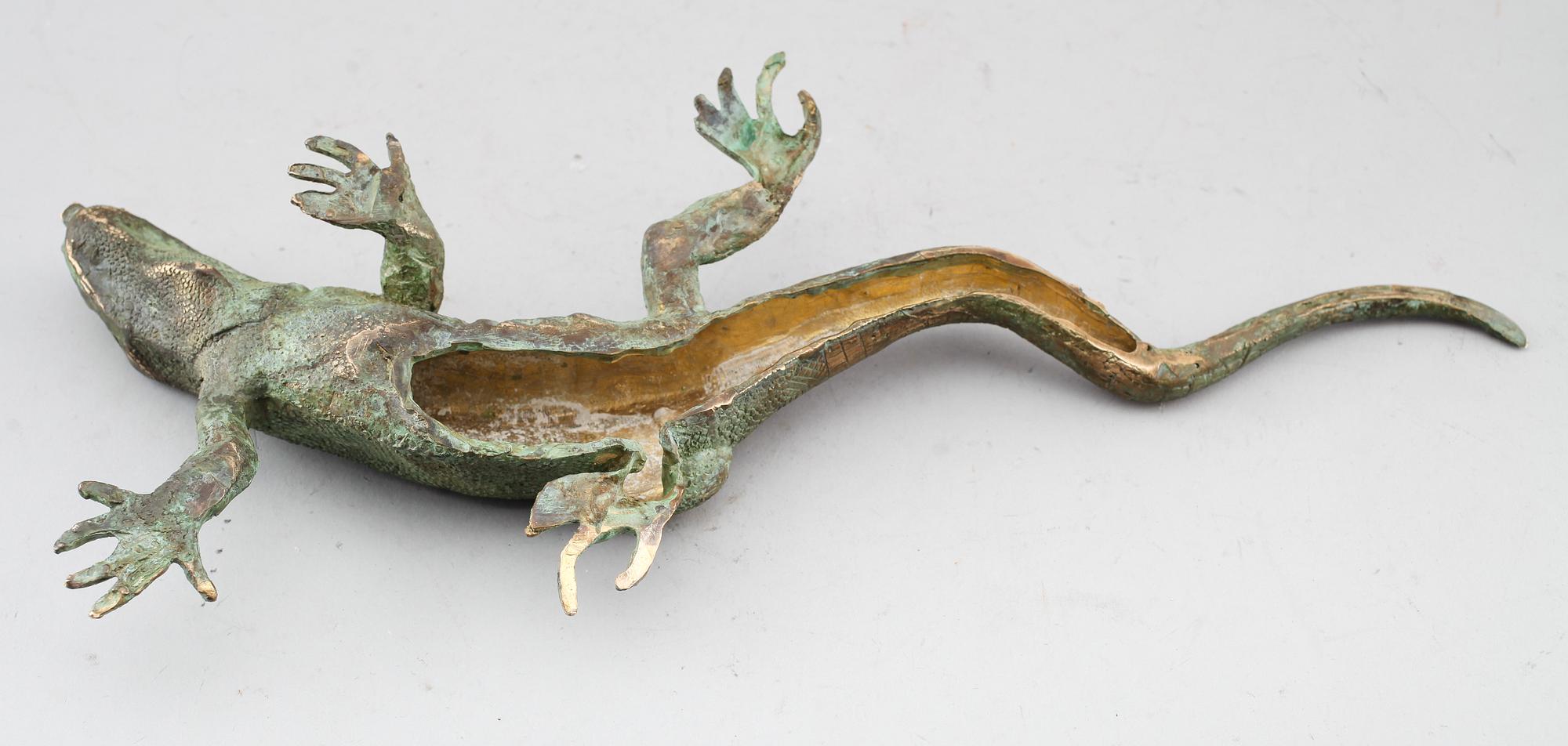 SKULPTUR, brons, 1900-talets andra hälft.