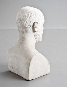 JULIE MARSTRAND, skulptur, gips, tidigt 1900-tal.