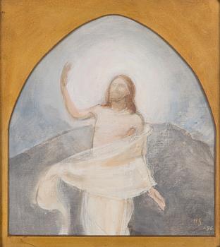 Helene Schjerfbeck, Sketch to Altarpiece for Ruotsinpyhtää Church.