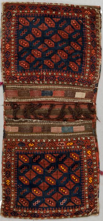 Väska, antik, orientalisk, ca 130x58.