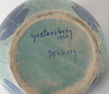 VAS, "Sgrafitto", Josef Ekberg, Gustavsberg 1920.