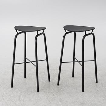 Bar stools, 4, Gubi, contemporary.