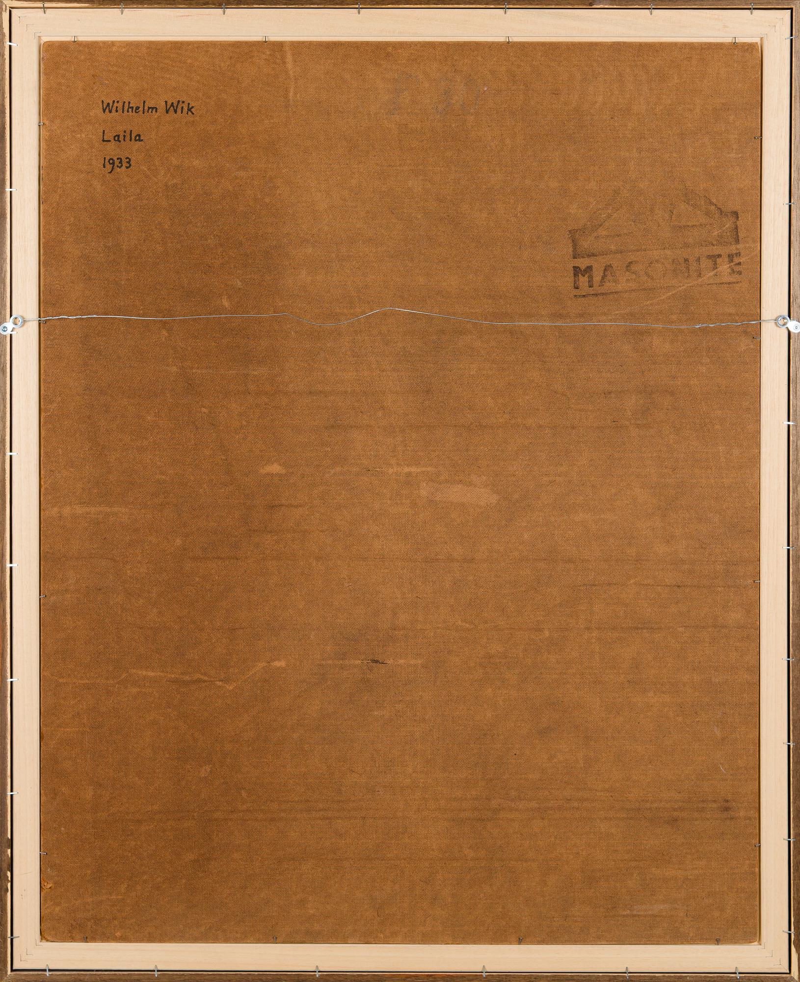 Wilhelm Wik, Laila.