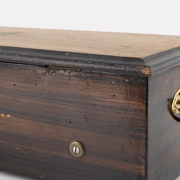 A music box, around the year 1900.