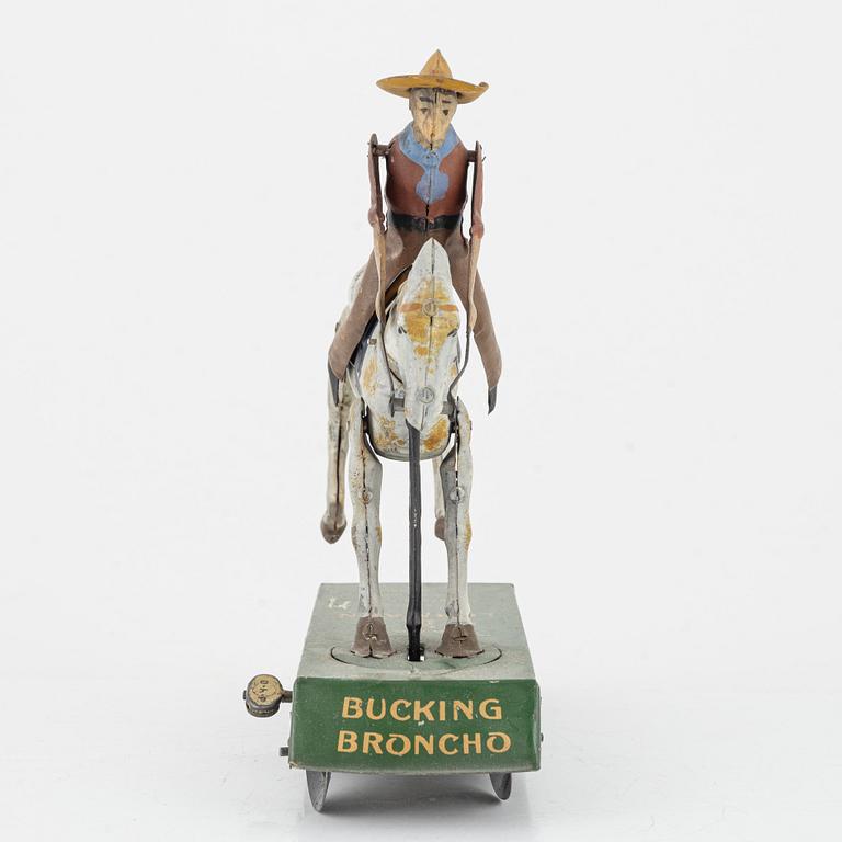 Lehmann, A tinplate 'Bucking Broncho 625' Germany. In production from 1903.