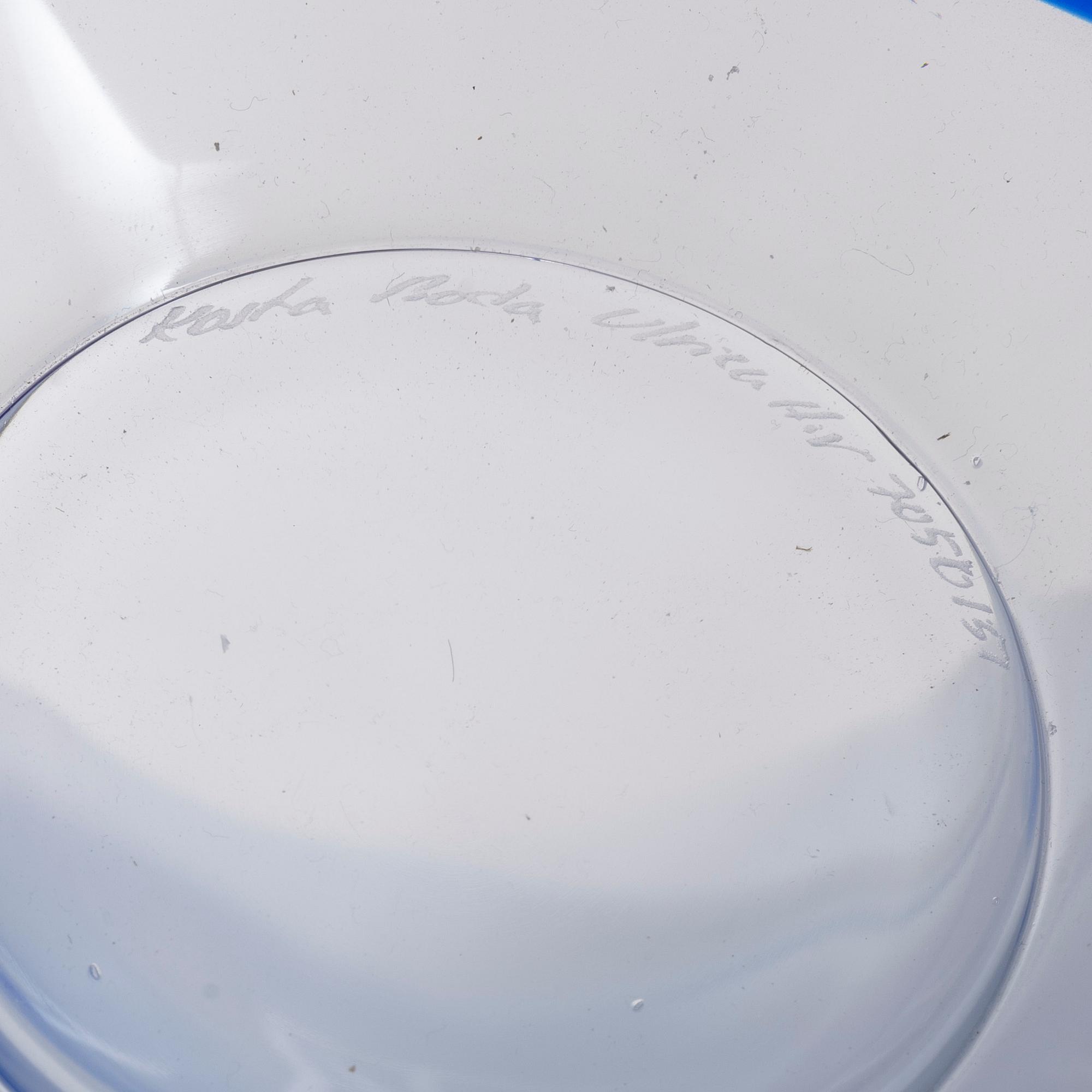 Ulrica Hydman-Vallien, a bowl, Kosta Boda.