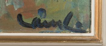 Olavi Laine, oil on canvas, signed.