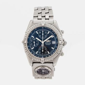 BREITLING, Blackbird, "Tachymetre", wristwatch, 39 mm, chronograph.